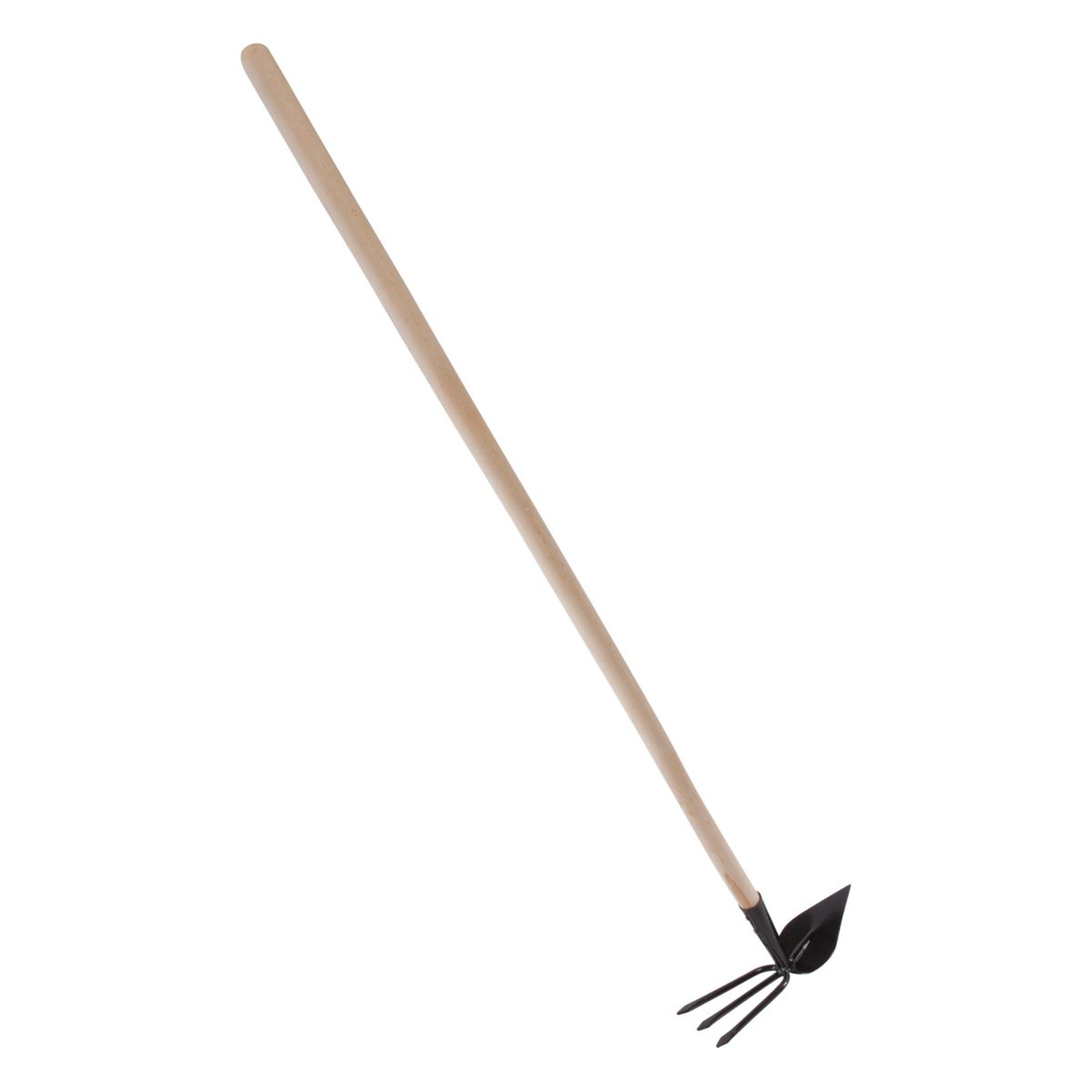 Voir la diapositive 1 : GARDENSTAR Serfouette en bois et acier - 110 cm