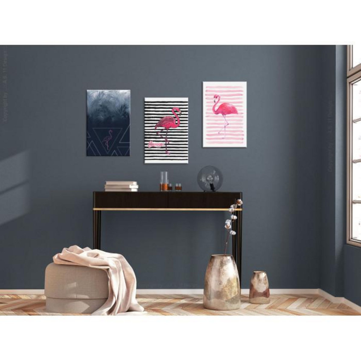 Paris Prix Tableau Imprimé  Flamingos Collection