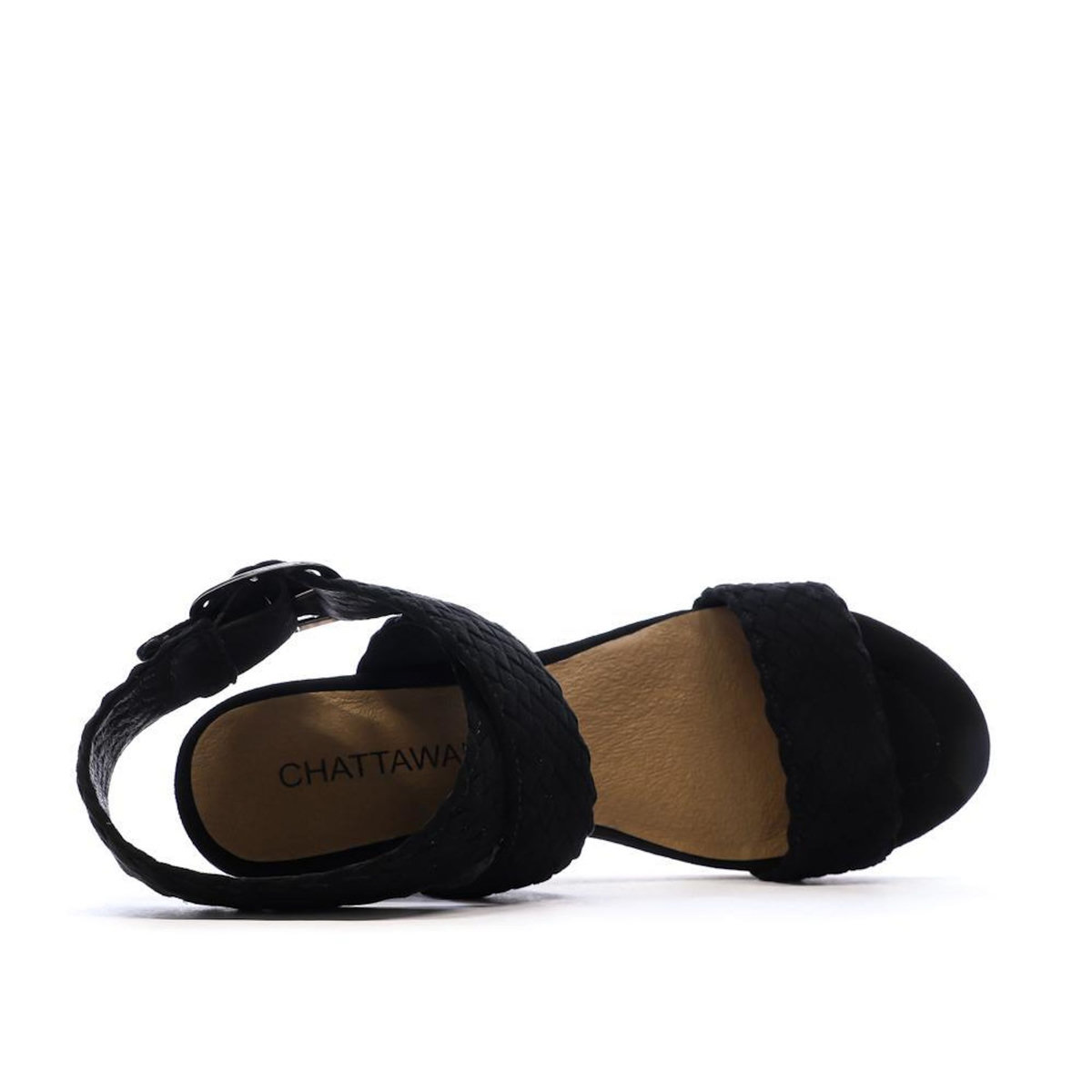 CHATTAWAK Sandales Noires Femme Chattawak Summer KIRA