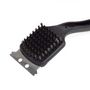 Voir la diapositive 3 : NEKA Brosse à Barbecue  Fils Acier  43cm Noir
