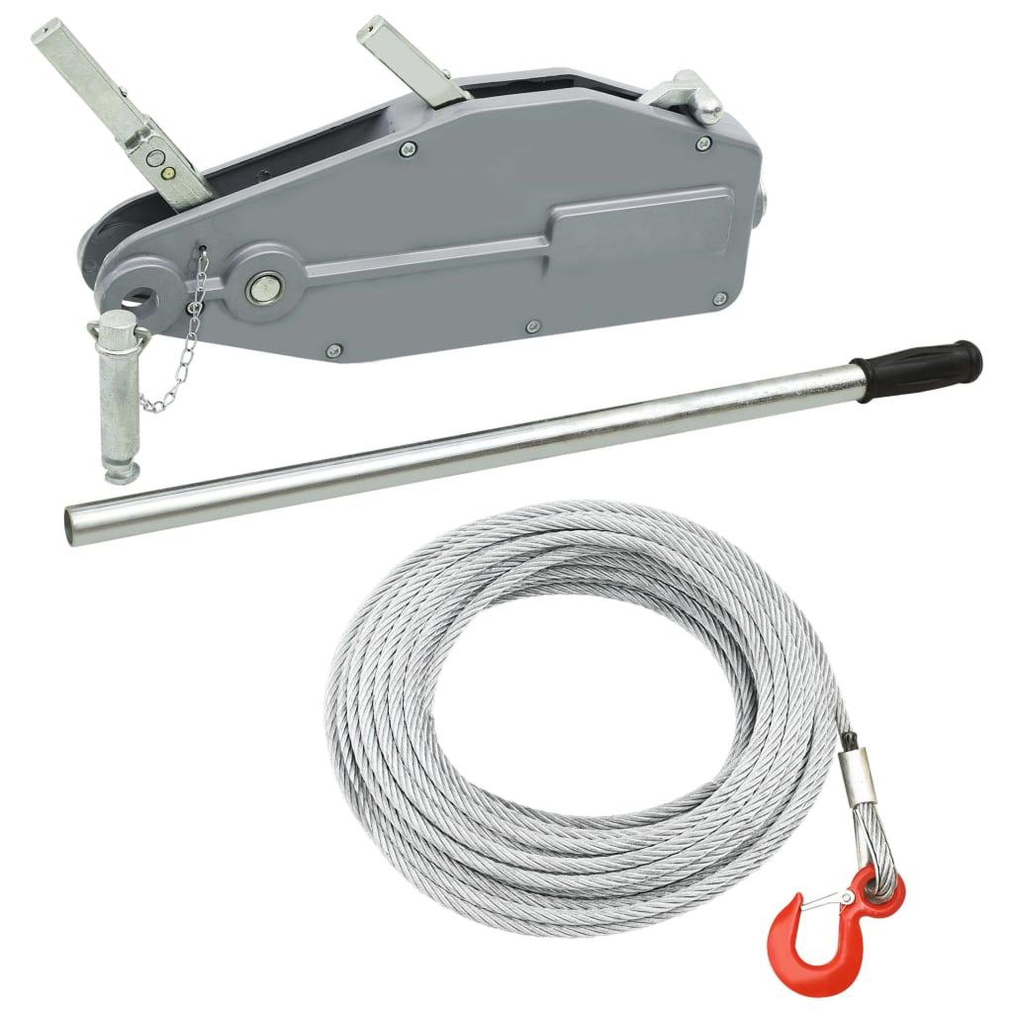 VIDAXL Treuil de levage a cable 800 kg