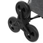 Voir la diapositive 2 : ATMOSPHERA Chariot de shopping 6 roues métal nomade gris