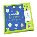 L'ATELIER DES LETTRES ET DES SONS MS-GS. 64 CARTES ET 1 LIVRET D'ACTIVITES, AVEC 1 QR CODE, Porcheron Marie-Claire