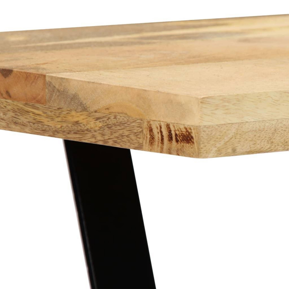 VIDAXL Table a manger 120x60x76 cm Bois de manguier massif