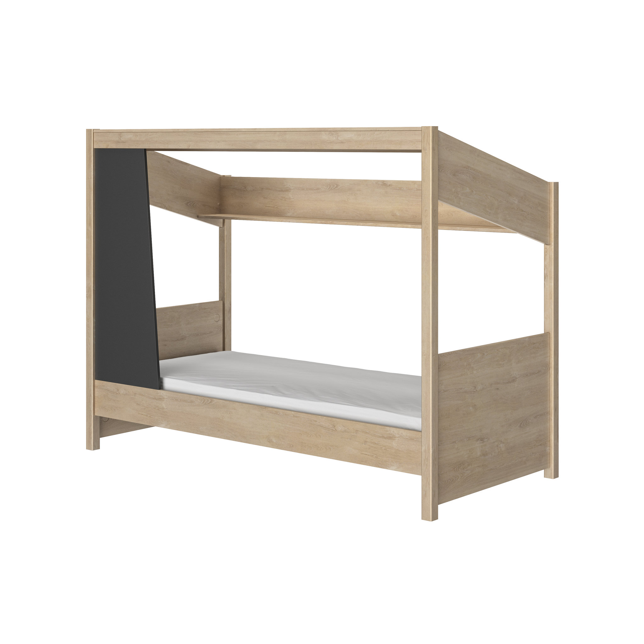 Voir la diapositive 6 : LIT cabane junior 90X200cm LUCE