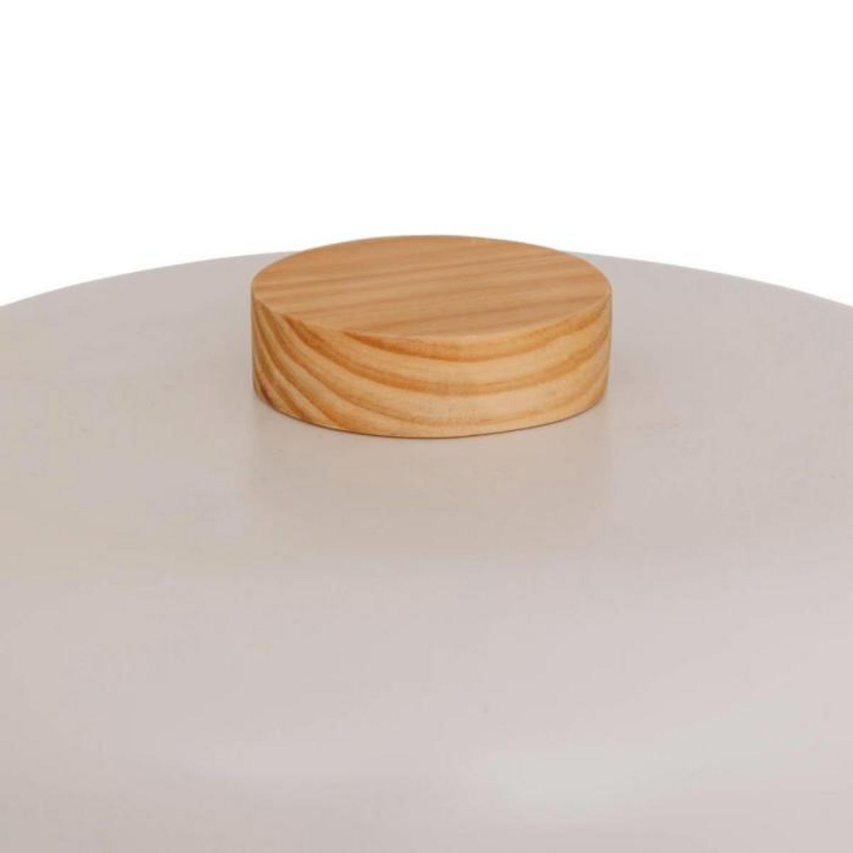 ATMOSPHERA Lampe à Poser Champignon  Pola  36cm Blanc & Naturel