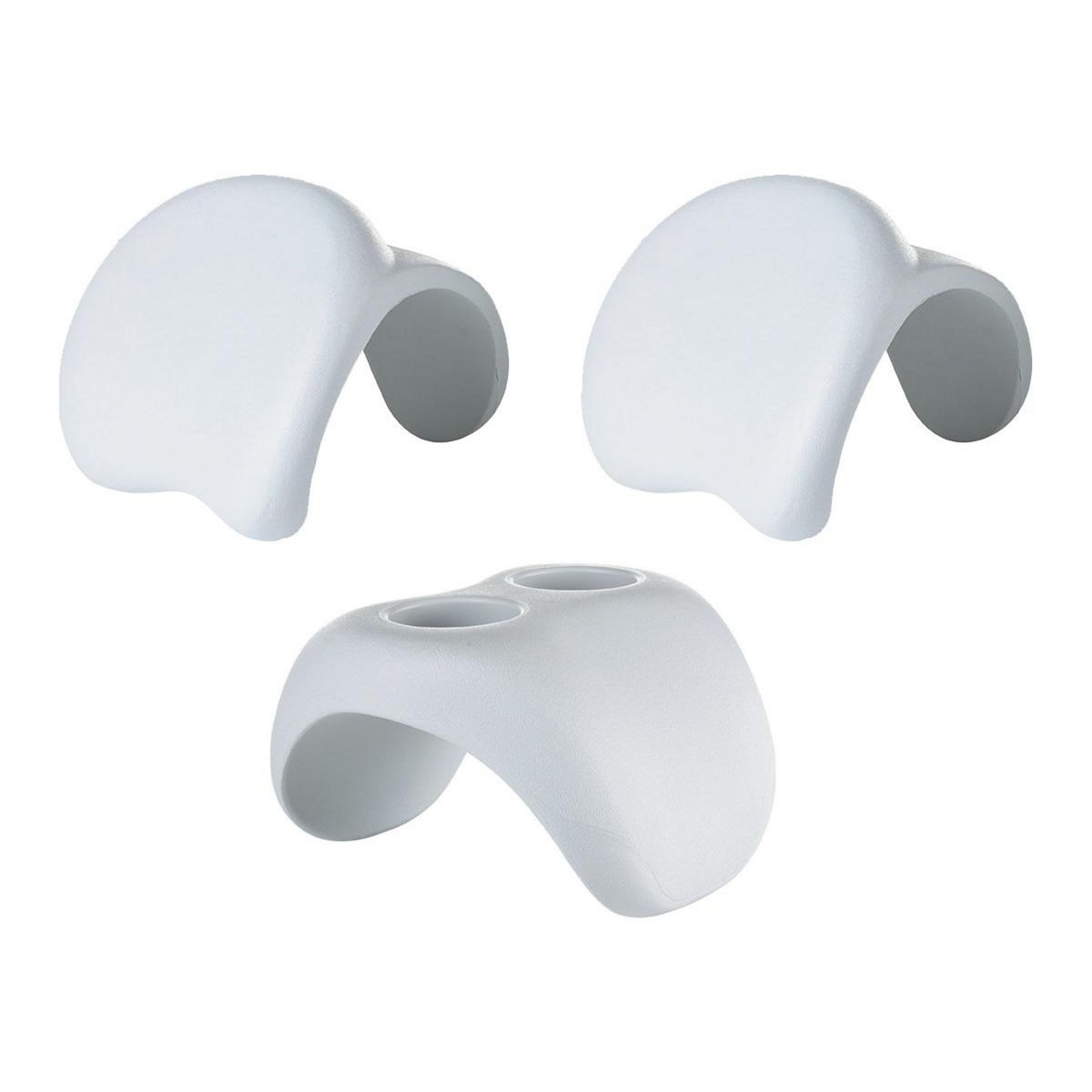 Netspa Lot de 2 appuie-têtes + 1 porte-gobelet pour spa gonflable - Netspa