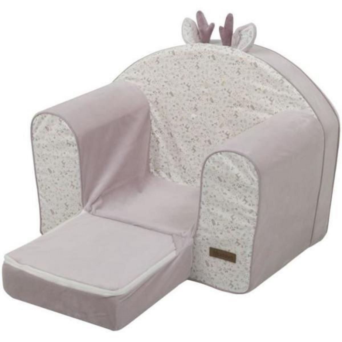 DOMIVA Fauteuil - Chaise - Bebe - Enfant  club Lilas - DOMIVA - 43x55.5cm HT 50cm - Pour bébé fille a partir de 9 mois