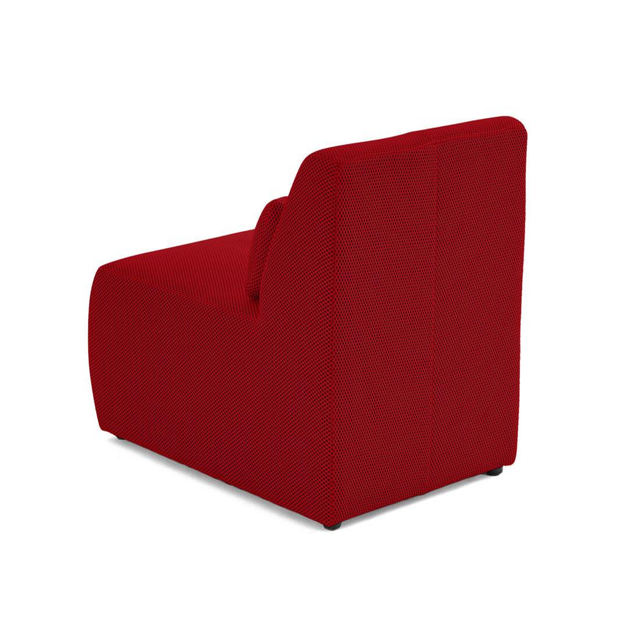 Voir la diapositive 4 : LISA DESIGN Onyx - fauteuil sans accoudoirs - en tissu mailles 3d