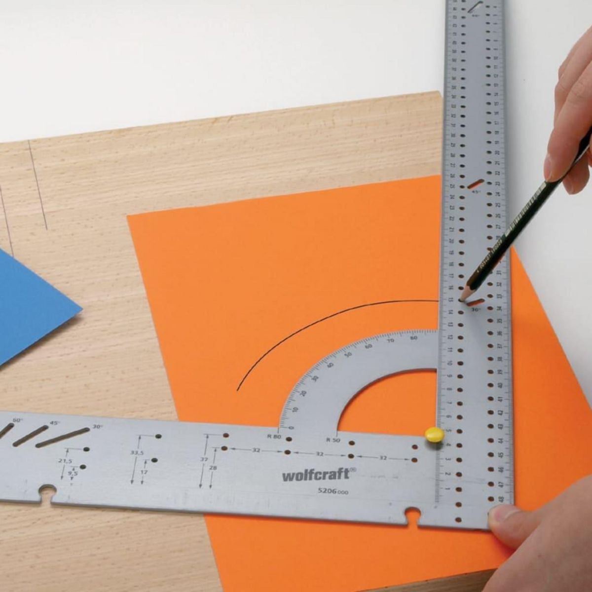 WOLFCRAFT wolfcraft Equerre universelle 500 mm 5206000