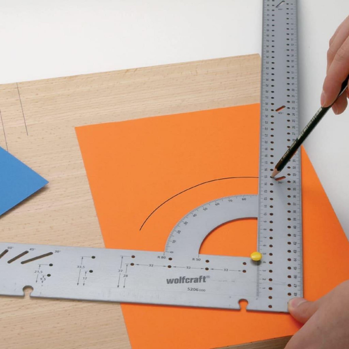 WOLFCRAFT wolfcraft Equerre universelle 500 mm 5206000