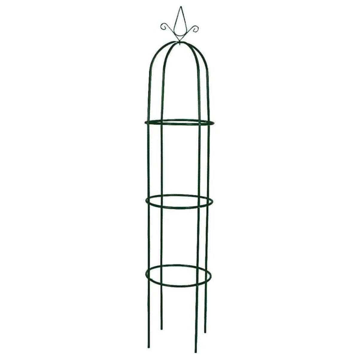VIDAXL Arche de jardin en forme de tour 2 pcs