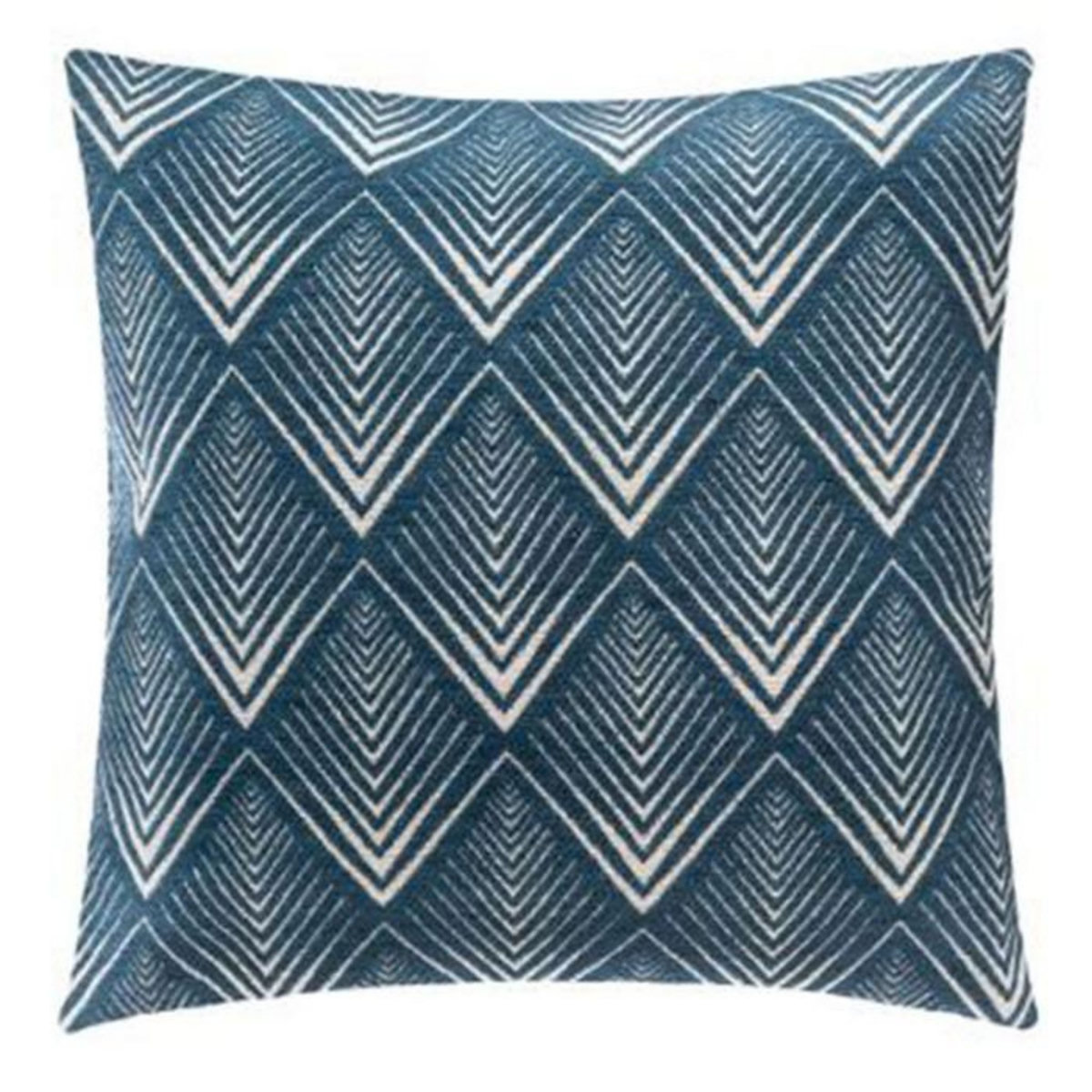 ATMOSPHERA Housse de Coussin  Chen Geo  40x40cm Bleu