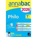 PHILO TLE GENERALE. SUJETS & CORRIGES, EDITION 2026, Cerqueira Sabrina