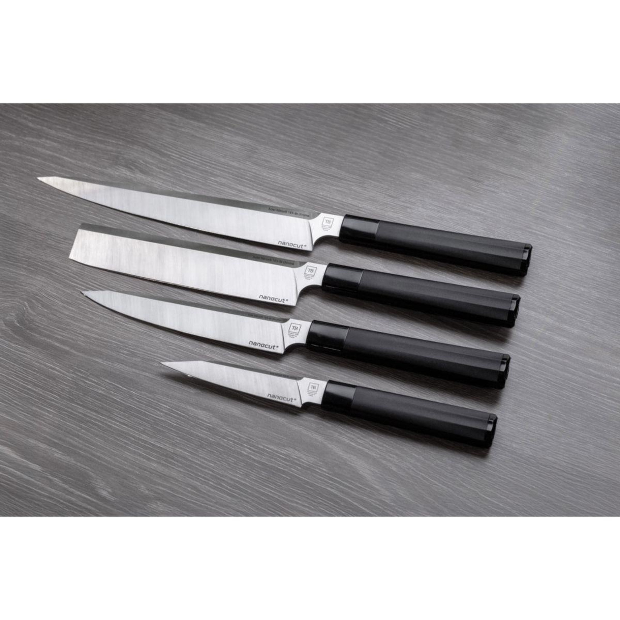 Voir la diapositive 4 : Tarrerias bonjean Couteau japonais yanagiba equilibre nanocut