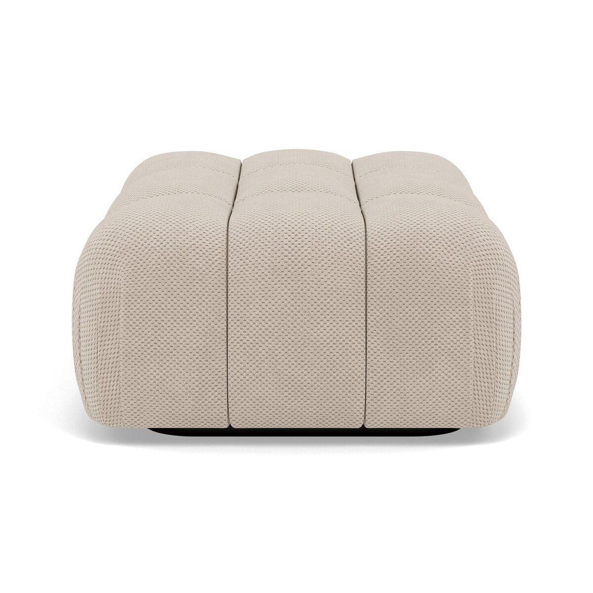 LISA DESIGN Ruby - pouf en velours texturé