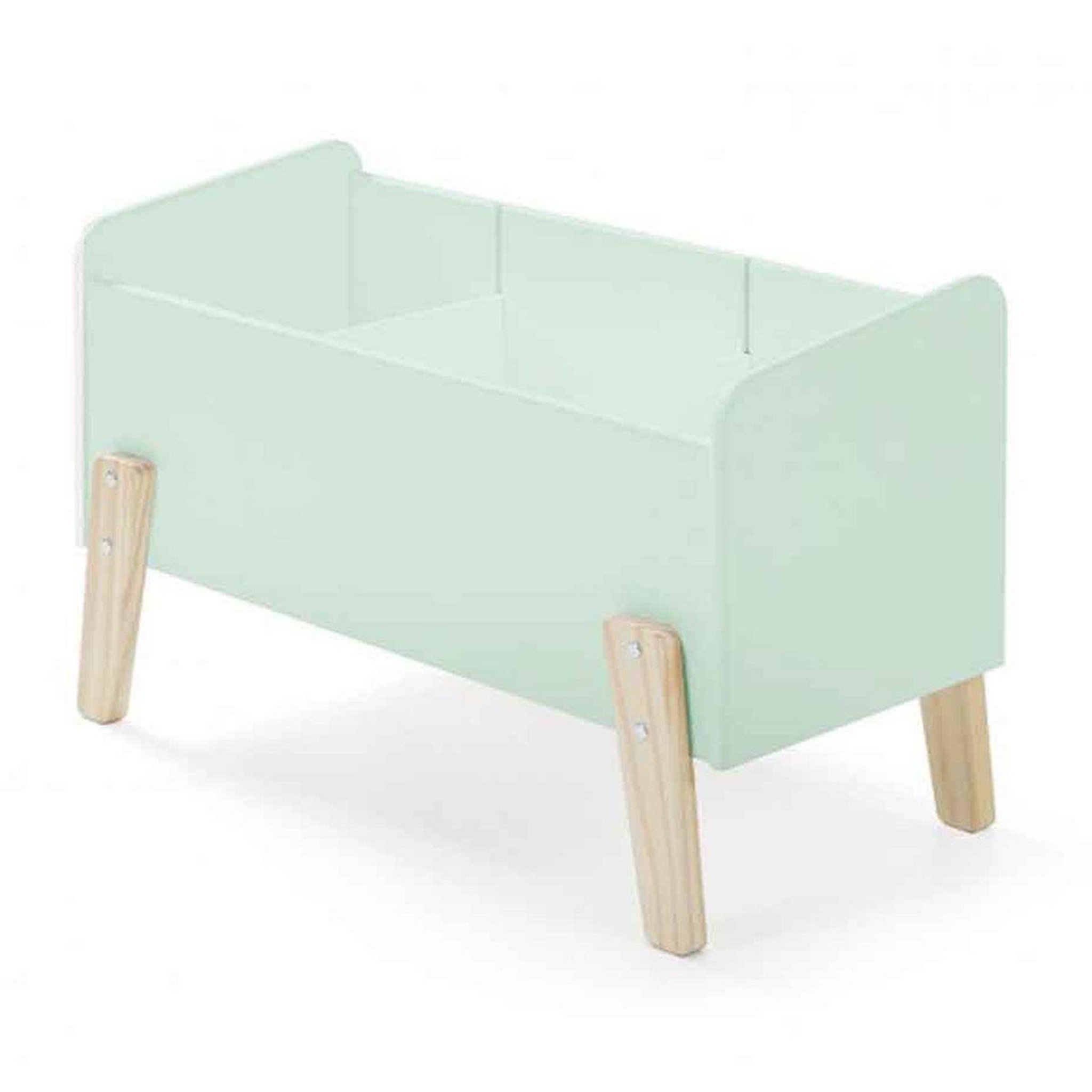 Paris Prix Coffre à jouets  kiddy  80cm vert menthe