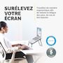 Voir la diapositive 2 : Fellowes SUPPORT pc portable ergonomique Quicklift I noir