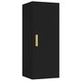 Voir la diapositive 2 : VIDAXL Armoire murale Noir 34,5x34x90 cm Bois d'ingenierie