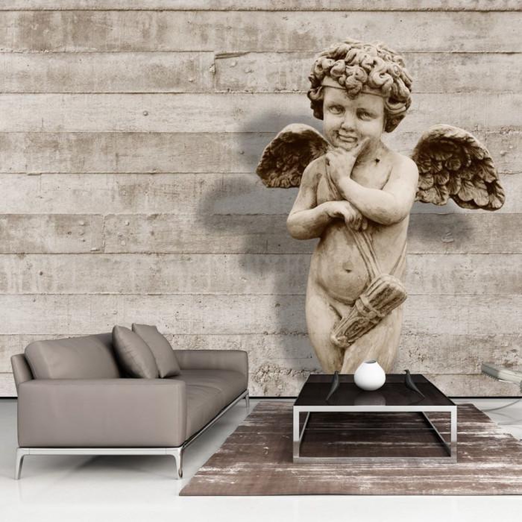 Paris Prix Papier Peint  Angelic Face. Coloris disponibles : Multicolore