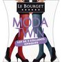 Voir la diapositive 1 : LE BOURGET Lot de 2 paires de collants opaques Moda Twin