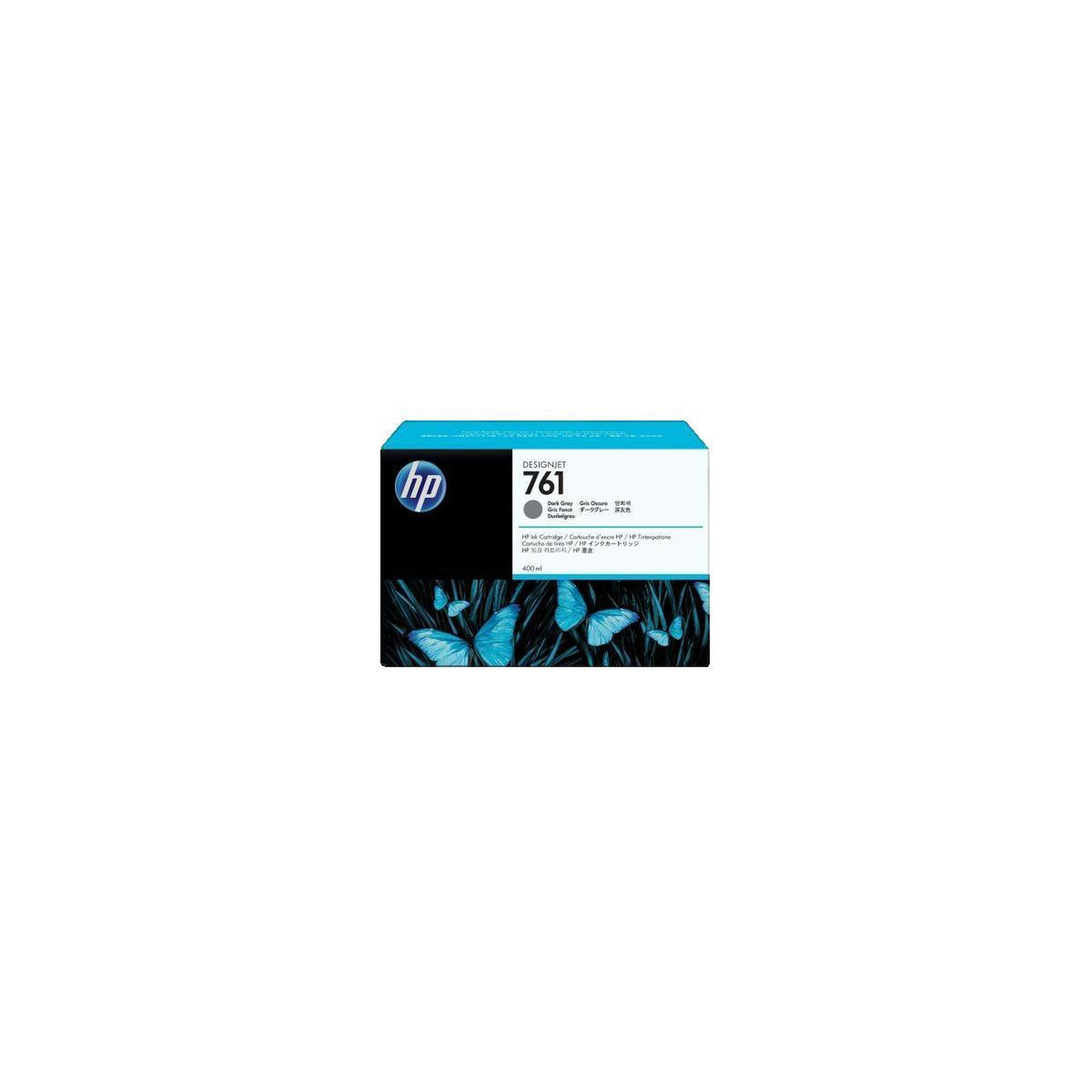 HP Cartouche d'encre HP 761 gris foncé 400 ml