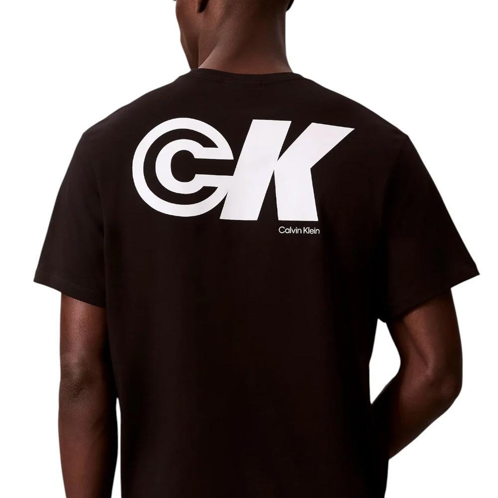 Voir la diapositive 2 : CALVIN KLEIN JEANS T-Shirt Noir Homme Calvin Klein Jeans 20s Ck Sport