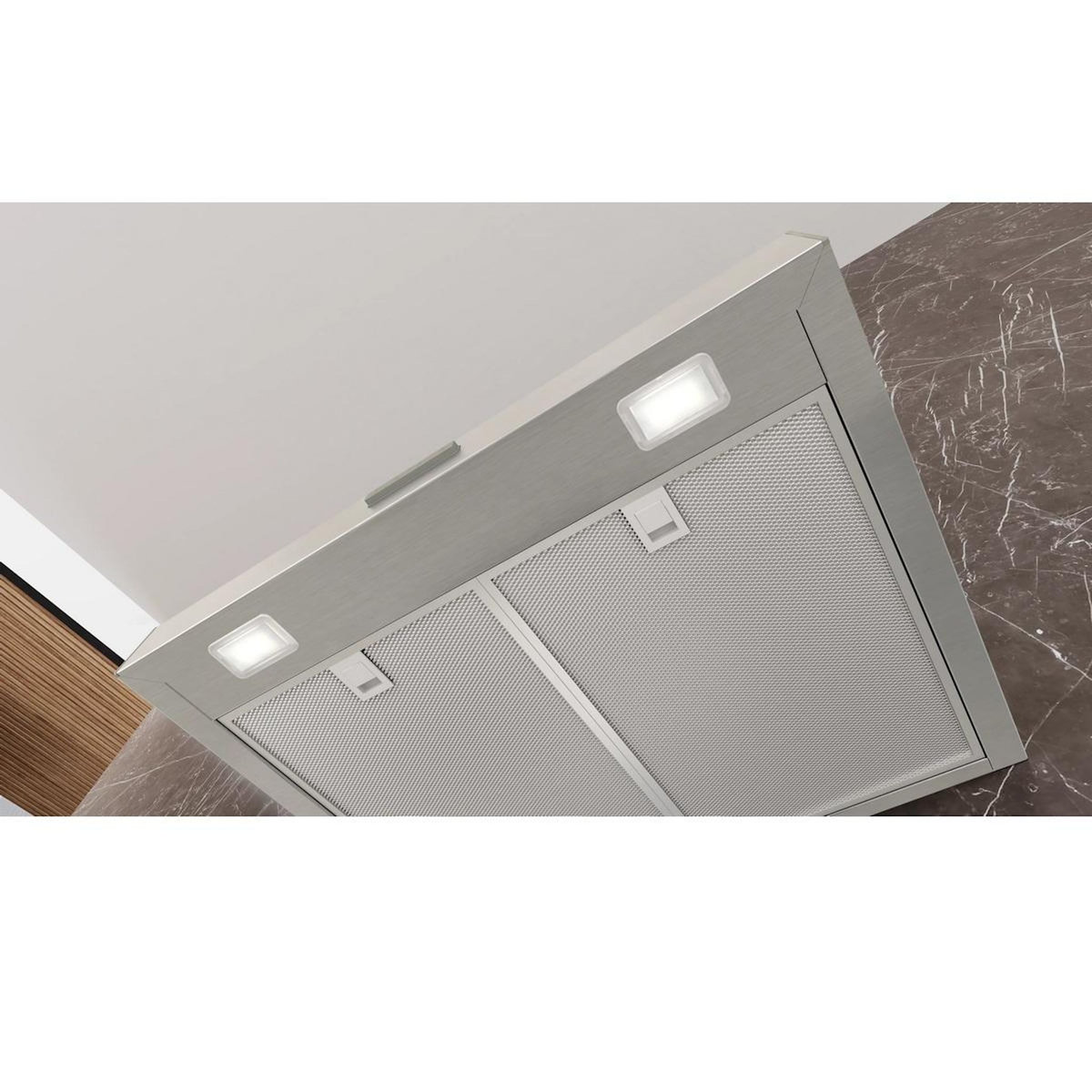 Siemens Hotte décorative murale 60cm 594m3/h inox - LC65BCC30