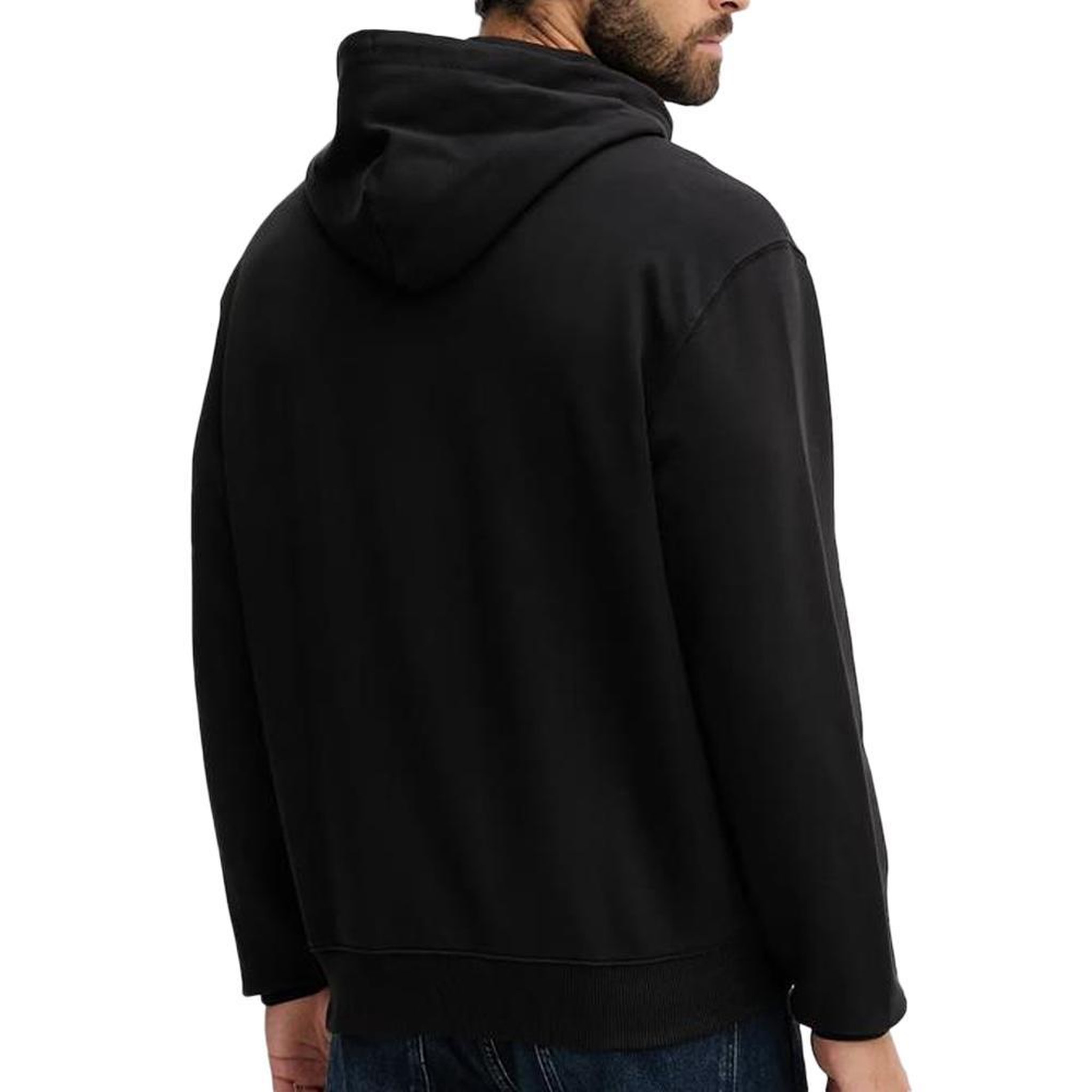 Voir la diapositive 2 : CALVIN KLEIN JEANS Sweat Zippé Noir Homme Calvin Klein Jeans Terry Monog