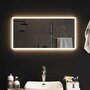 Voir la diapositive 1 : VIDAXL Miroir de salle de bain a LED 80x40 cm