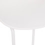 Voir la diapositive 3 :  Lot de 4 Tabourets de Bar  Otac  82cm Blanc