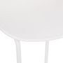 Voir la diapositive 3 :  Lot de 4 Tabourets de Bar  Otac  82cm Blanc