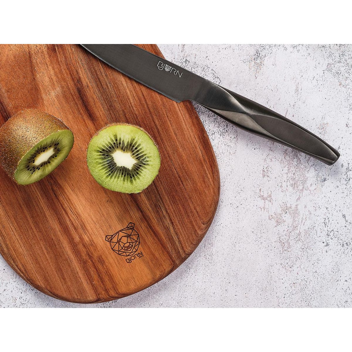 BJORN Planche à découper en bois d'acacia FREJA - 48 x 19cm