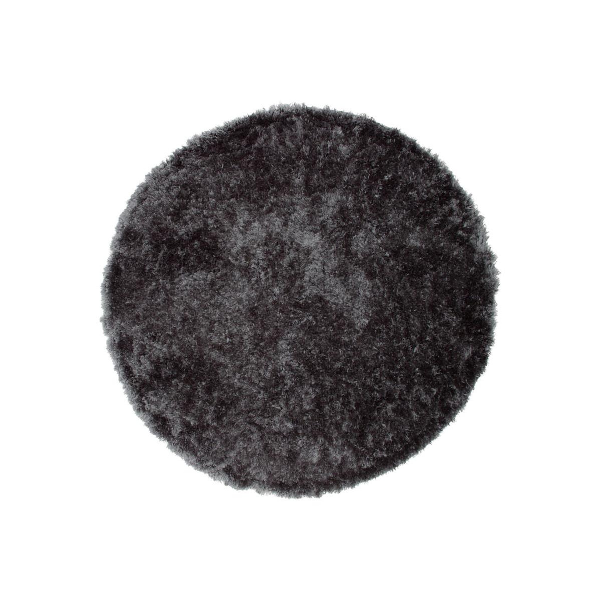 Voir la diapositive 3 : Paris Prix Tapis rond design  natta  200cm gris foncé