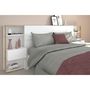 Voir la diapositive 1 : Tête de lit pour lit 140 ou 160 cm avec rangements PAM