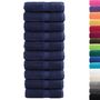 Voir la diapositive 2 : VIDAXL Serviettes de visage de qualité sup. SOLUND 10 pcs bleu marine