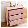 Voir la diapositive 5 : Commode enfant TIPI 3 tiroirs  L81cm AUGUSTIN