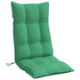 Voir la diapositive 5 : VIDAXL Coussins de chaise a dossier haut lot de 2 vert tissu oxford