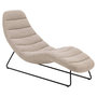 Voir la diapositive 1 : TOILINUX Fauteuil relax Chaplin - Beige