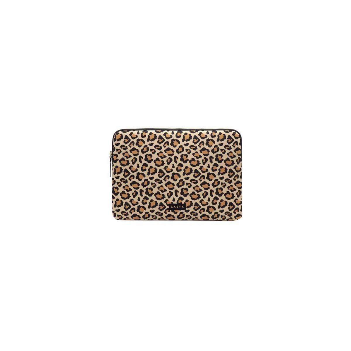 CASYX Housse Pour PC ou Macbook 15'' Sand Leopard