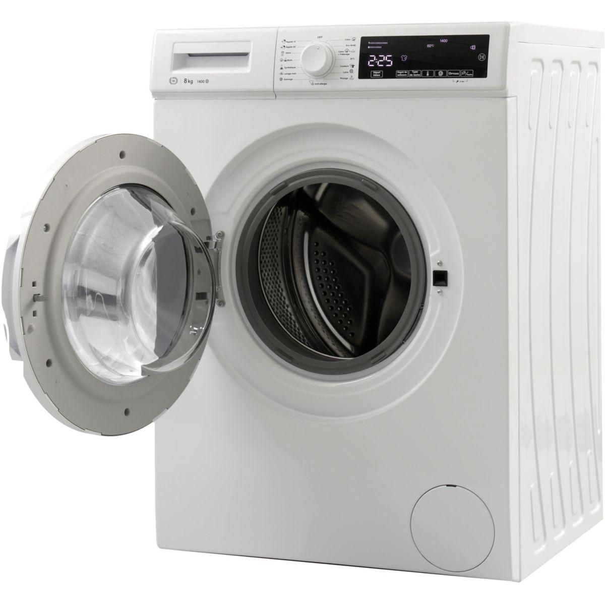 ESSENTIEL B Lave linge hublot ELF814-3b
