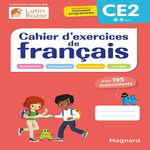 CAHIER D'EXERCICES DE FRANCAIS CE2. AVEC 195 AUTOCOLLANTS, Céard Morgane