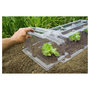 Voir la diapositive 1 : Nature Emboût fermeture tunnel de forçage PVC souple - H22 x 21,5 x 40 cm