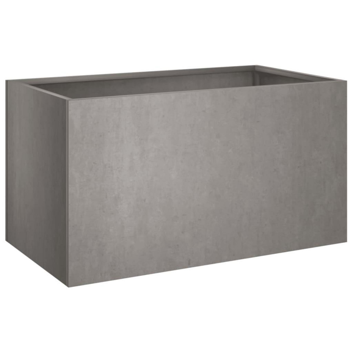 VIDAXL Jardiniere 62x40x39 cm acier corten