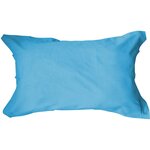 Home collection Taie d'oreiller 50x70cm 100%coton mer du sud