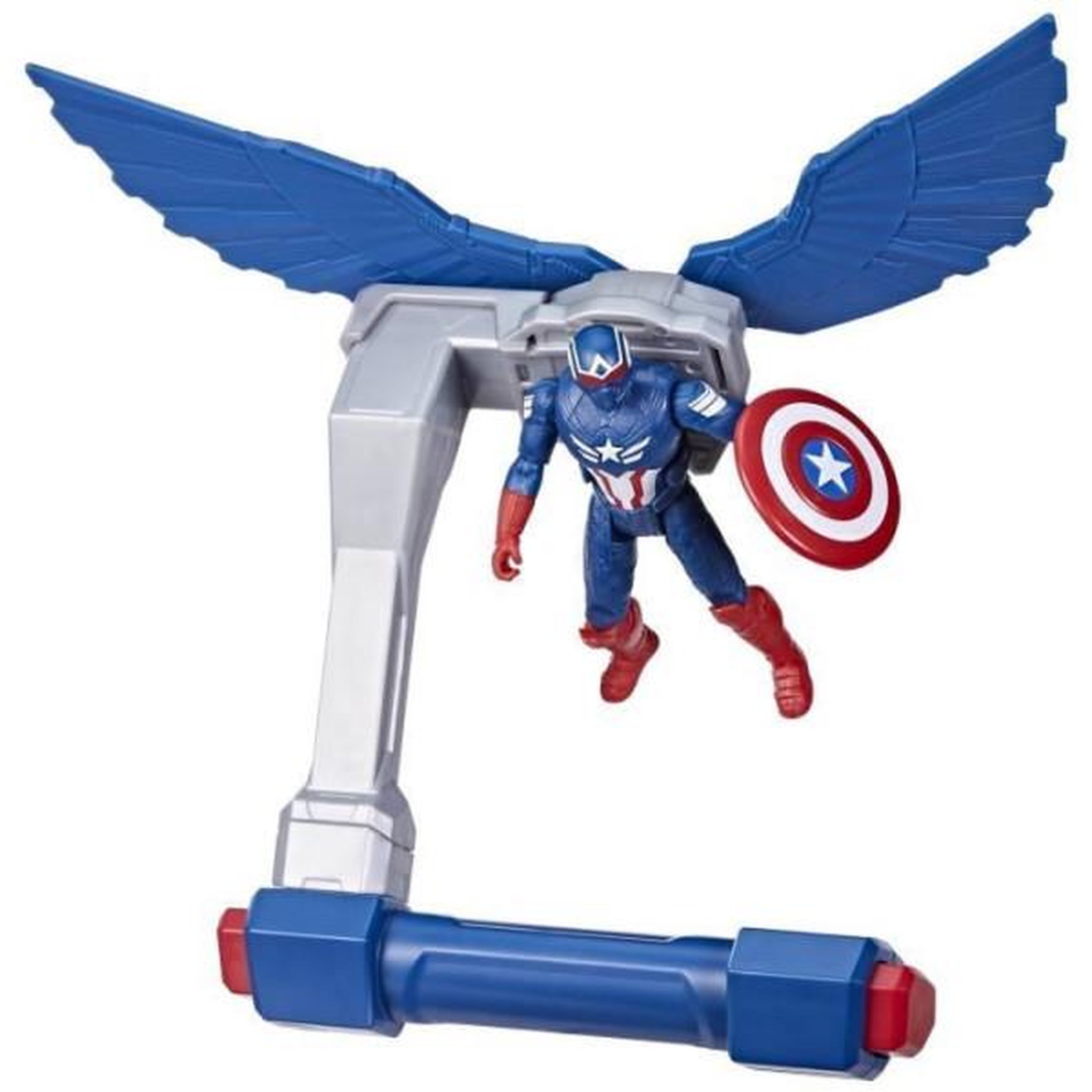 HASBRO Figurine Captain America Commandes de vol, Marvel Epic Hero Series Captain America: Brave New World, des 4 ans