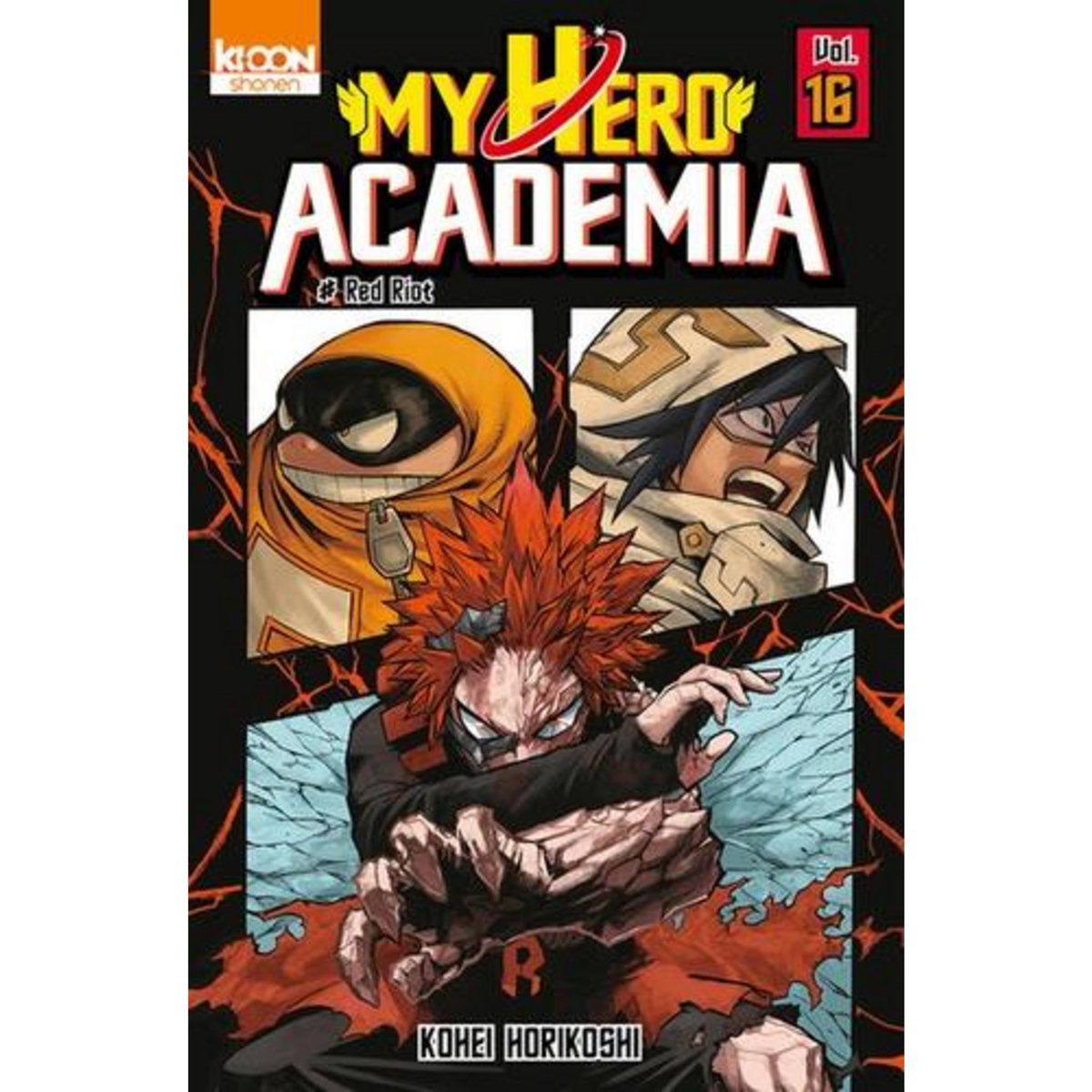 MY HERO ACADEMIA TOME 16 : RED RIOT, Horikoshi Kohei