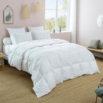 DODO Couette Tempérée 70% duvet d'oie neuf. Coloris disponibles : Blanc
