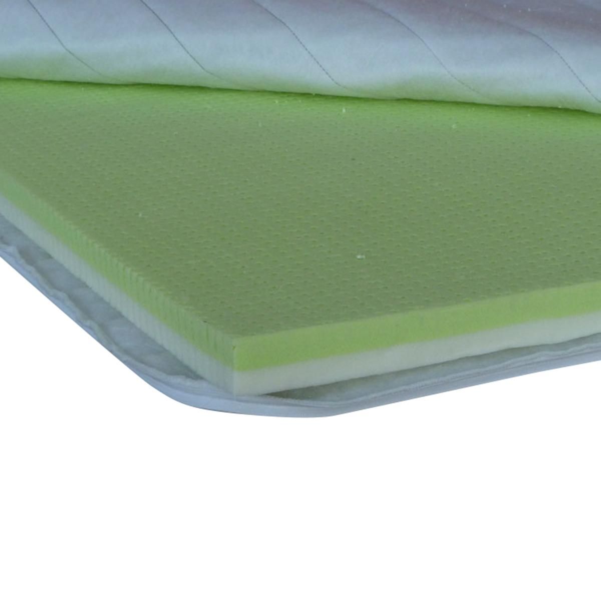 Surmatelas BI-CONFORT latex + Mémoire de forme 140x190 cm MILA