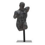 Paris Prix Statue Buste Masculin  Musée  57cm Noir